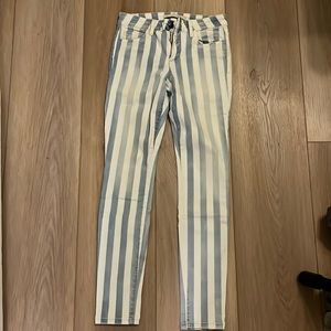 Joes Jean skinny striped